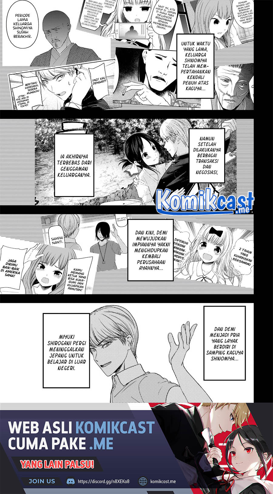 Baca  Kaguya-sama wa Kokurasetai – Tensai-tachi no Renai Zunousen Chapter 268 Gambar 2