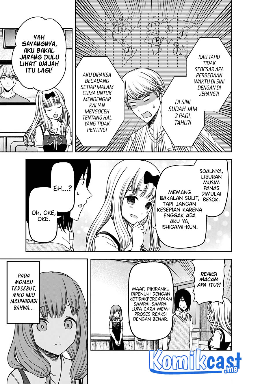 Kaguya-sama wa Kokurasetai – Tensai-tachi no Renai Zunousen Chapter 268 Gambar 6