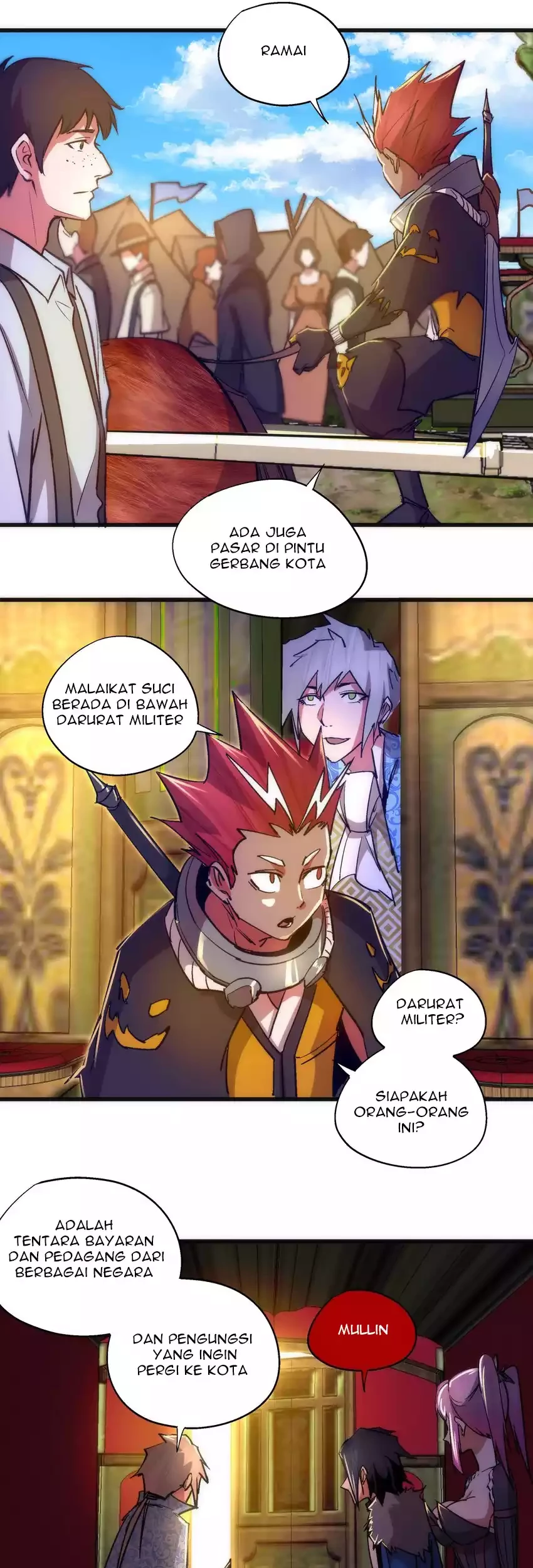I’m Not The Overlord Chapter 117 Gambar 14