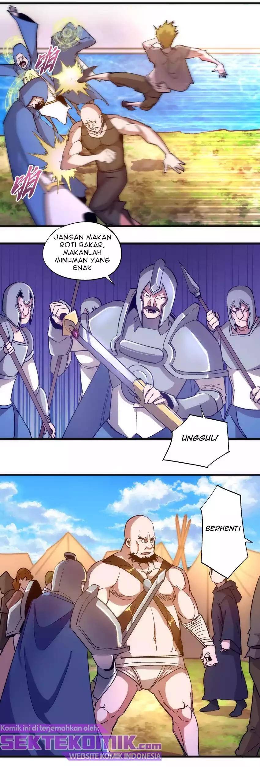 I’m Not The Overlord Chapter 117 Gambar 24