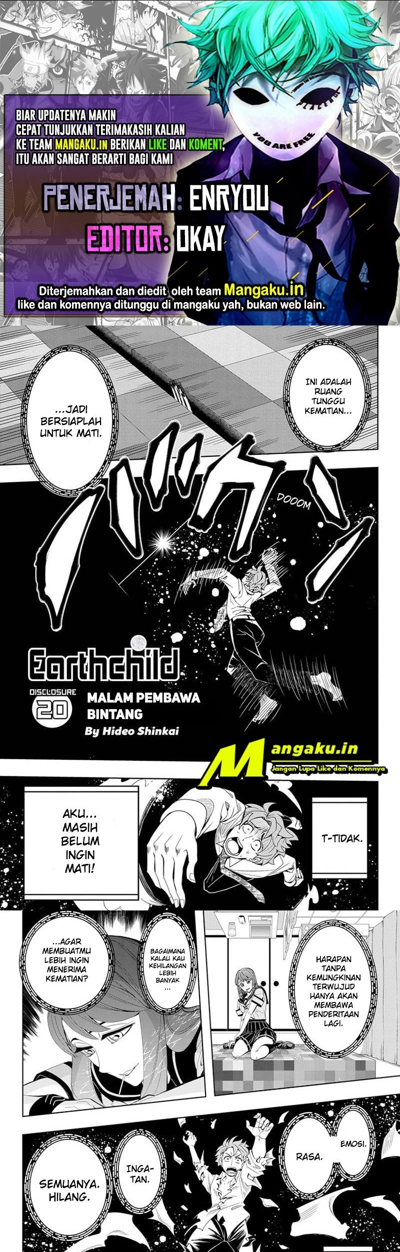Baca Komik Earthchild Chapter 20 Gambar 1