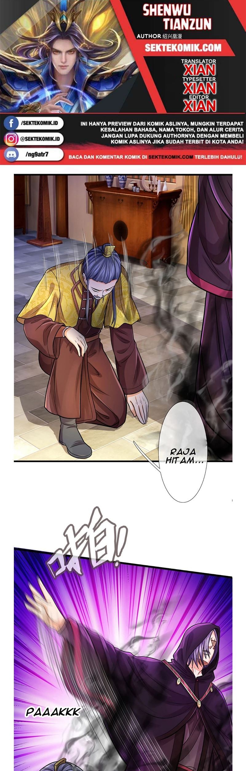 Baca Komik Shenwu Tianzun Chapter 325 Gambar 1