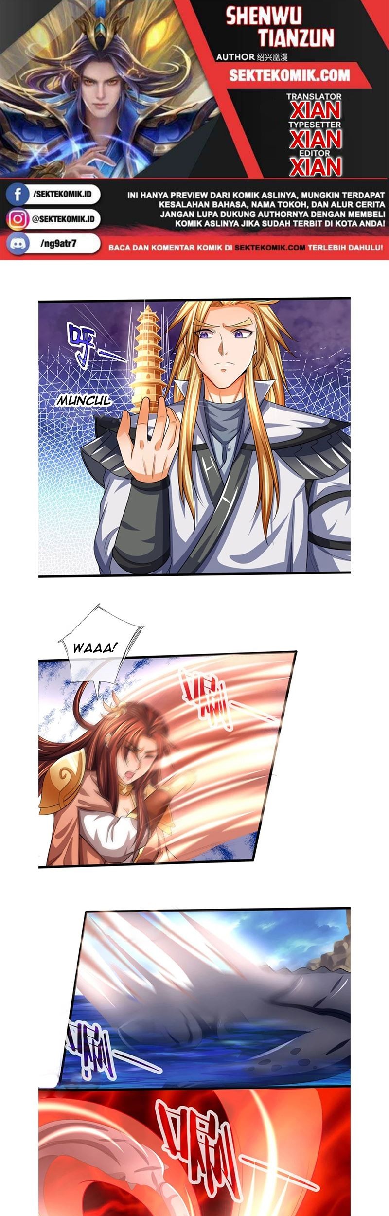 Baca Komik Shenwu Tianzun Chapter 324 Gambar 1