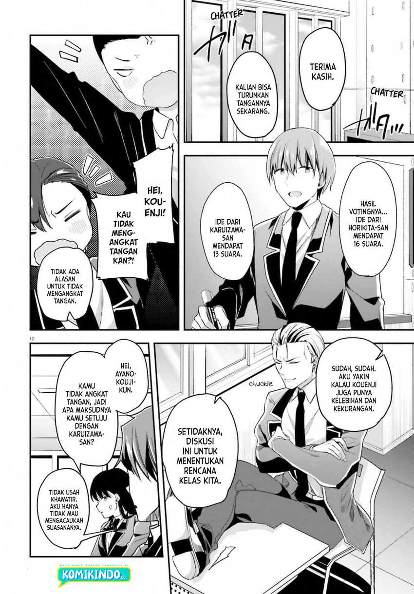 Youkoso Jitsuryoku Shijou Shugi no Kyoushitsu e Chapter 58 Gambar 13