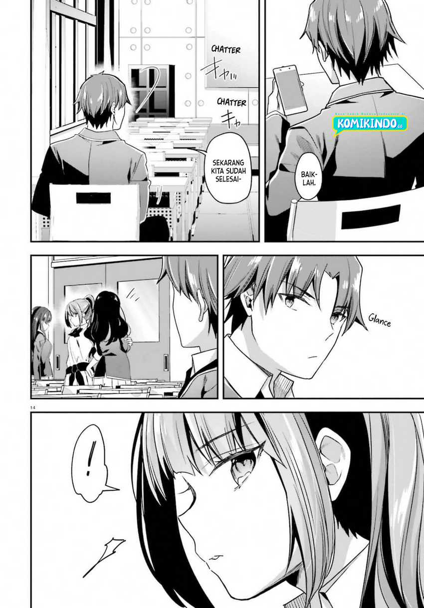 Youkoso Jitsuryoku Shijou Shugi no Kyoushitsu e Chapter 58 Gambar 15