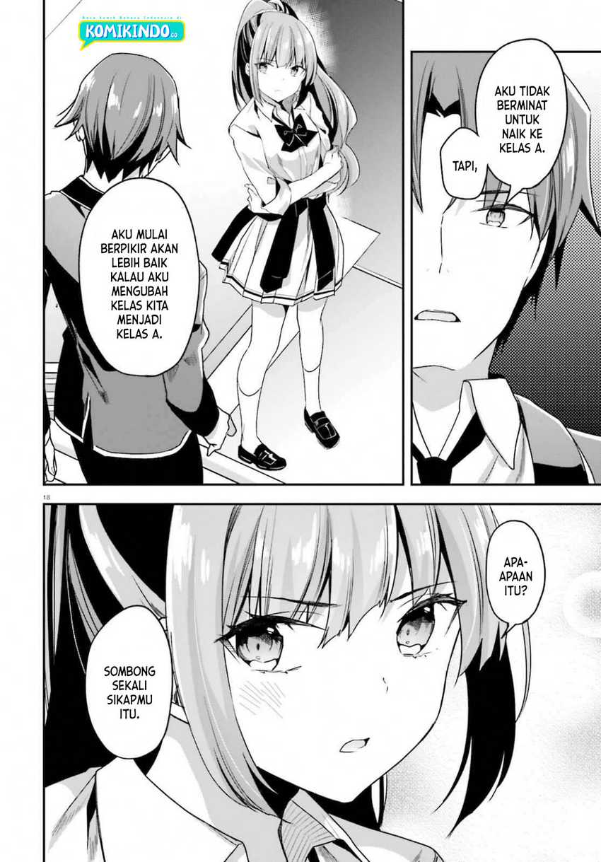 Youkoso Jitsuryoku Shijou Shugi no Kyoushitsu e Chapter 58 Gambar 19