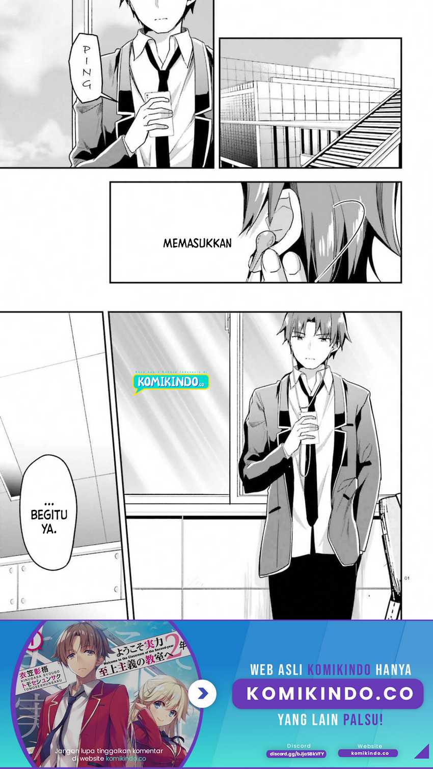 Baca Youkoso Jitsuryoku Shijou Shugi no Kyoushitsu e Chapter 58 Gambar 2