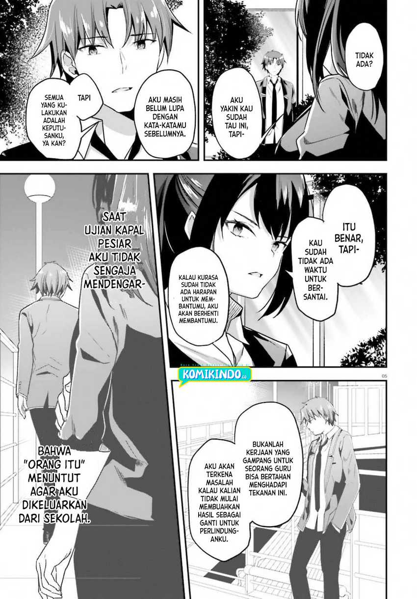 Youkoso Jitsuryoku Shijou Shugi no Kyoushitsu e Chapter 58 Gambar 6