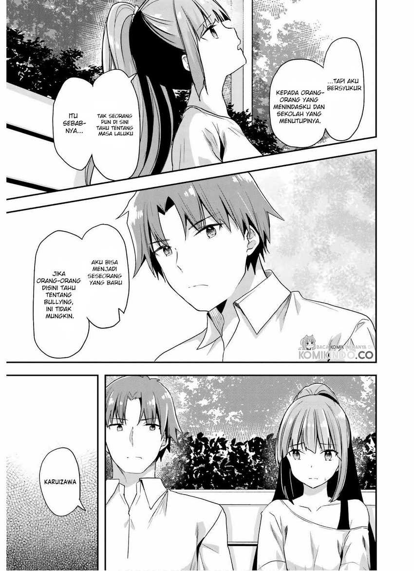 Youkoso Jitsuryoku Shijou Shugi no Kyoushitsu e Chapter 52 Gambar 14