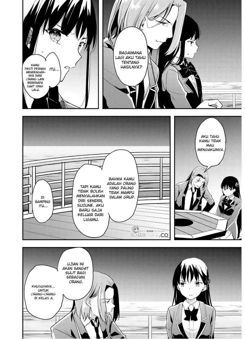 Youkoso Jitsuryoku Shijou Shugi no Kyoushitsu e Chapter 51 Gambar 5