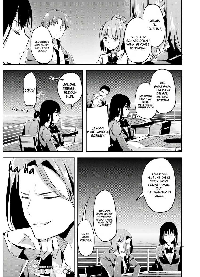 Youkoso Jitsuryoku Shijou Shugi no Kyoushitsu e Chapter 50 Gambar 10