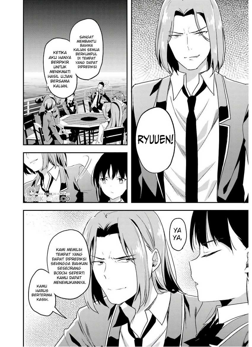 Youkoso Jitsuryoku Shijou Shugi no Kyoushitsu e Chapter 50 Gambar 16