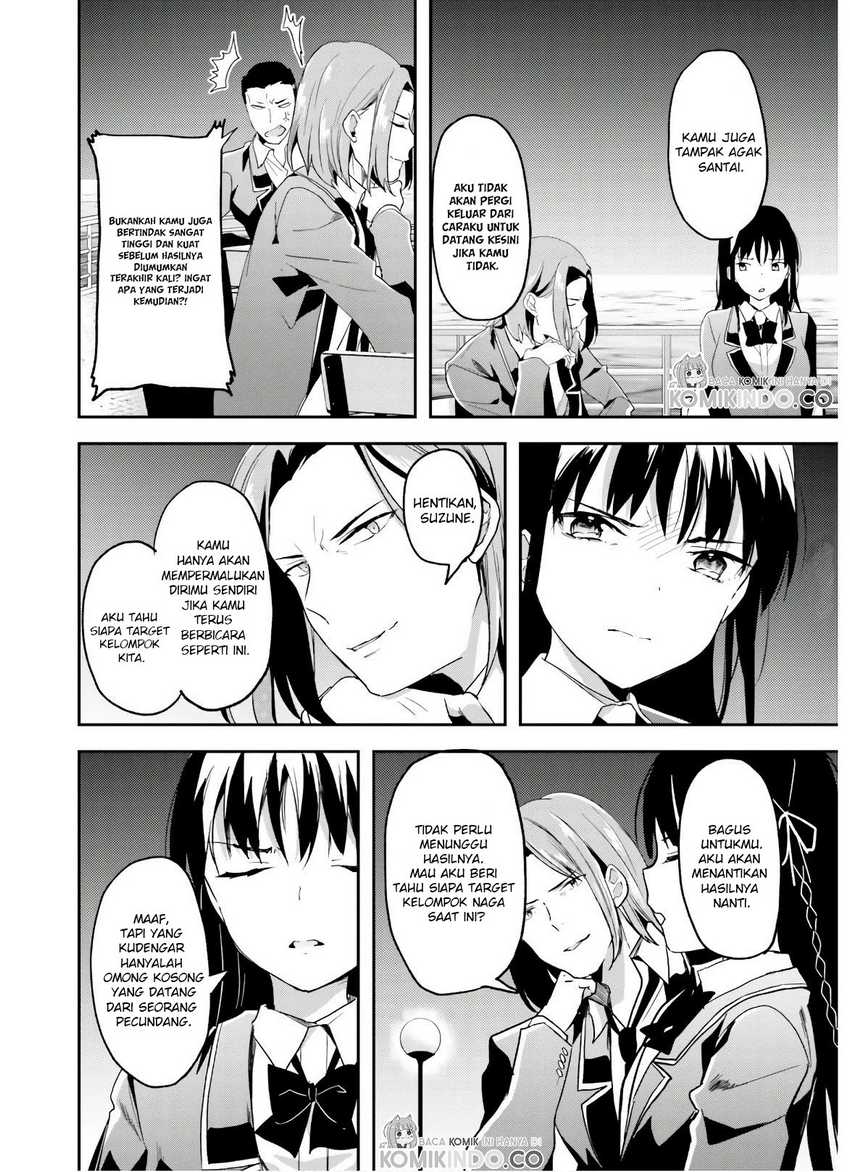 Youkoso Jitsuryoku Shijou Shugi no Kyoushitsu e Chapter 50 Gambar 20