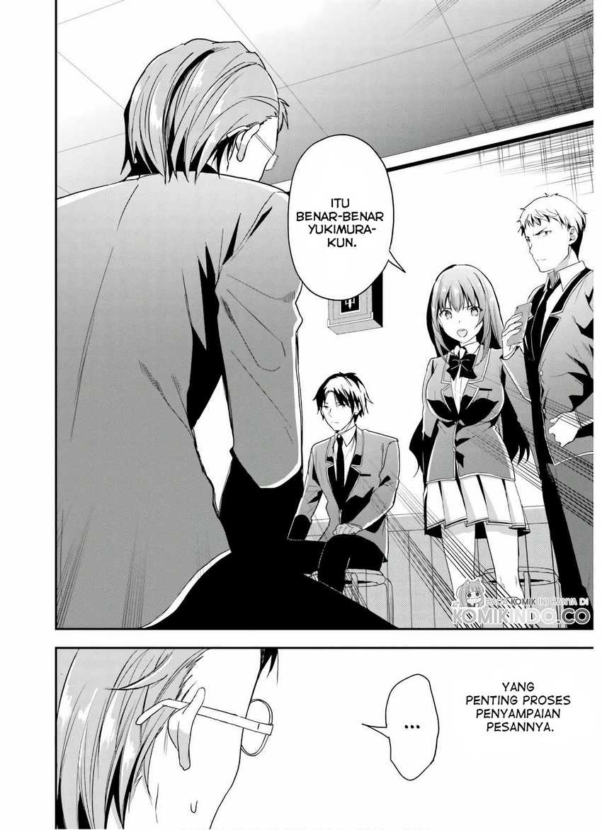 Youkoso Jitsuryoku Shijou Shugi no Kyoushitsu e Chapter 48 Gambar 13