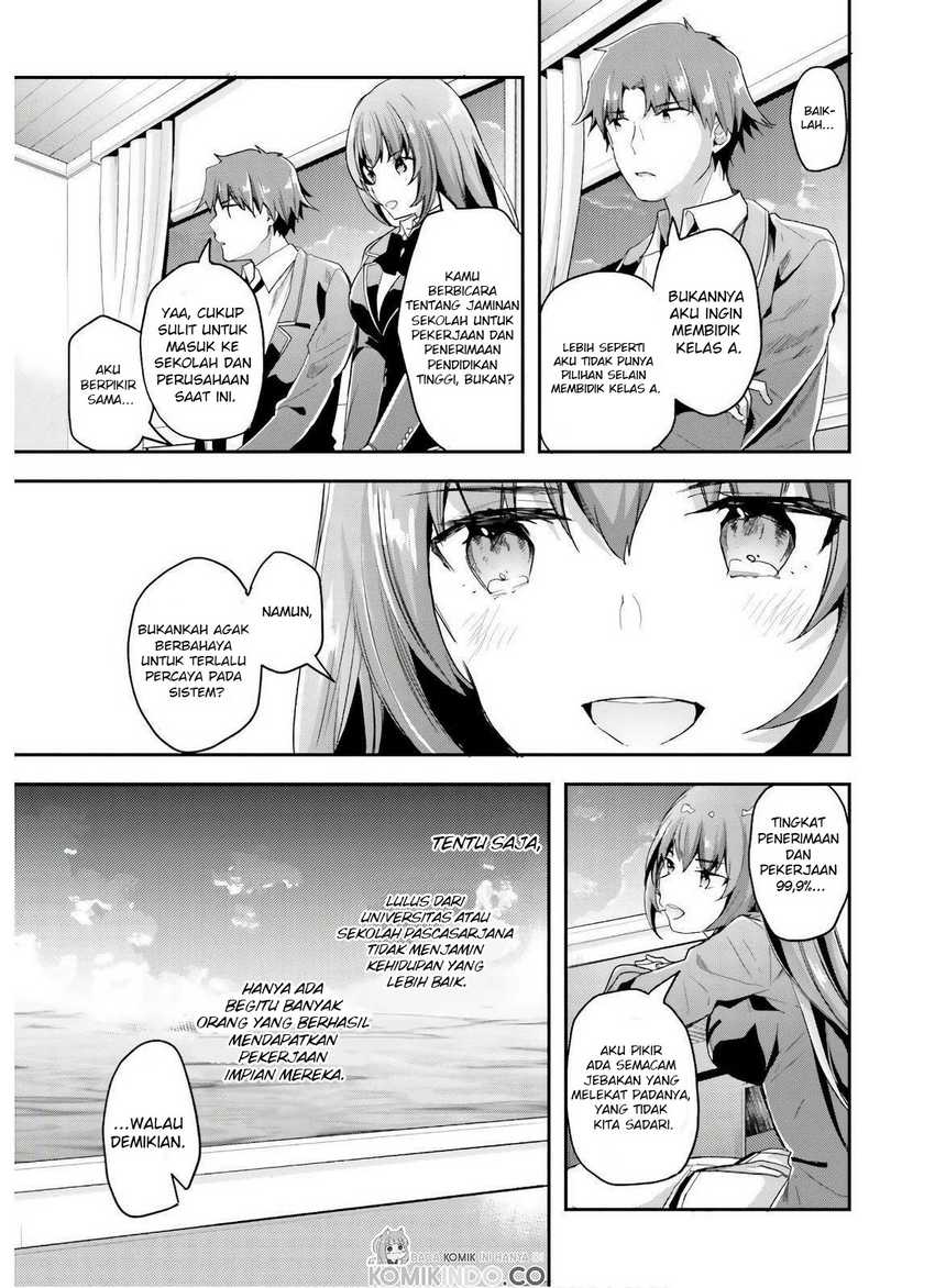 Youkoso Jitsuryoku Shijou Shugi no Kyoushitsu e Chapter 47 Gambar 3