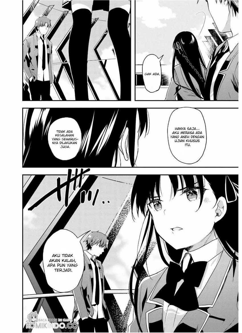 Youkoso Jitsuryoku Shijou Shugi no Kyoushitsu e Chapter 46 Gambar 9