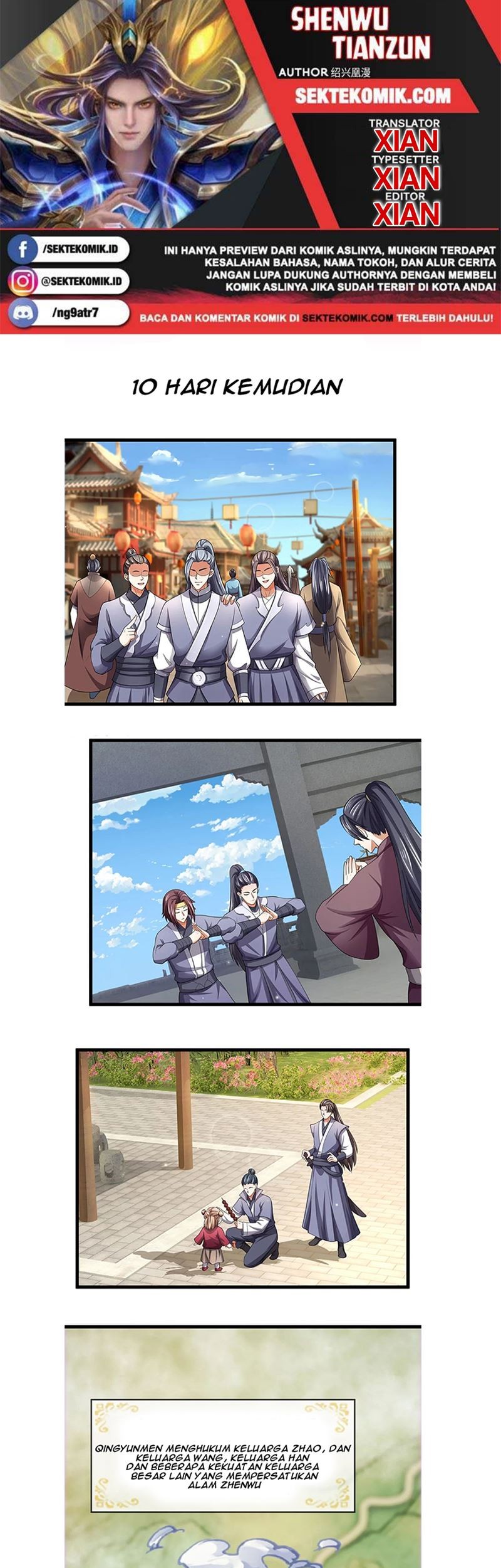 Baca Komik Shenwu Tianzun Chapter 326 Gambar 1