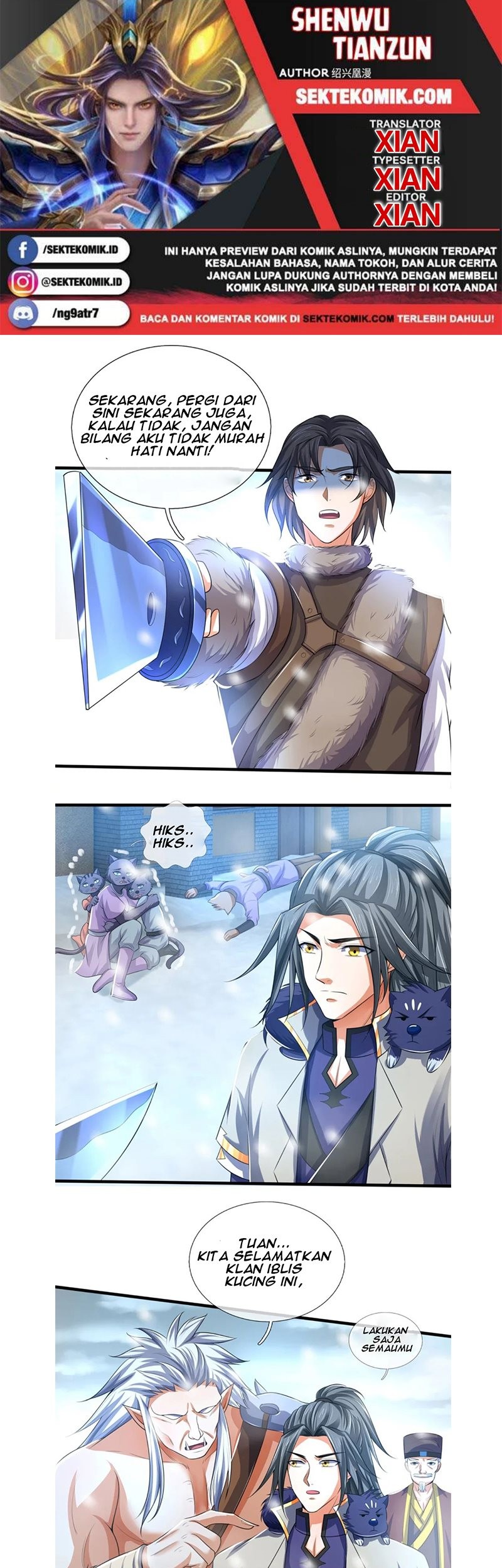 Baca Komik Shenwu Tianzun Chapter 328 Gambar 1