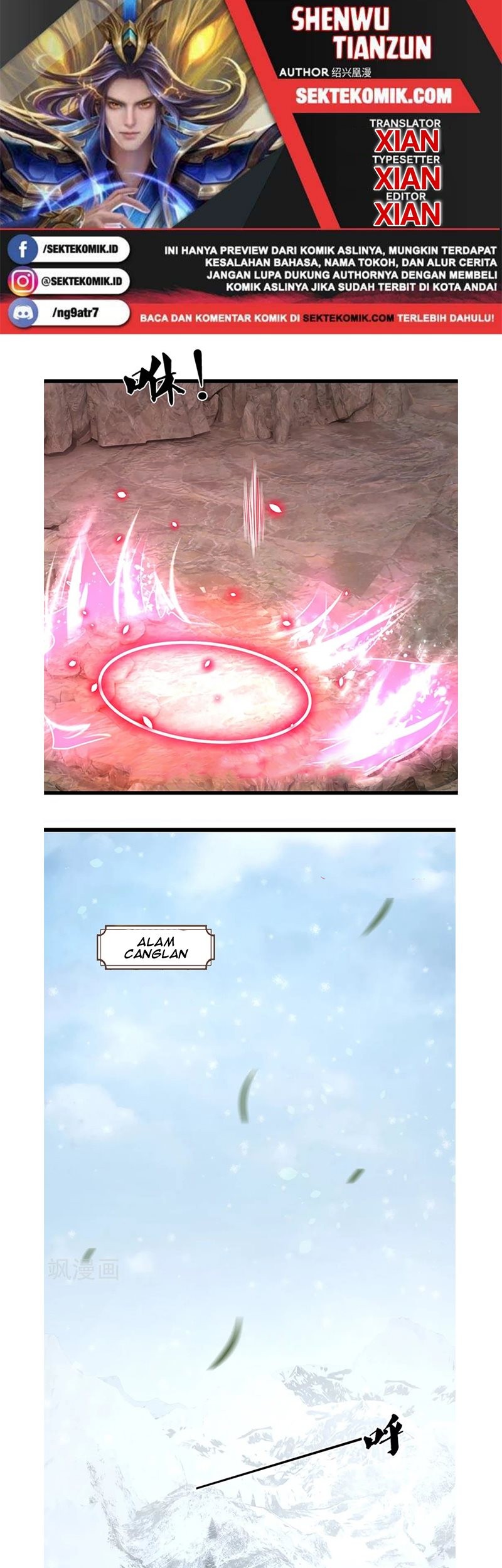 Baca Komik Shenwu Tianzun Chapter 327 Gambar 1