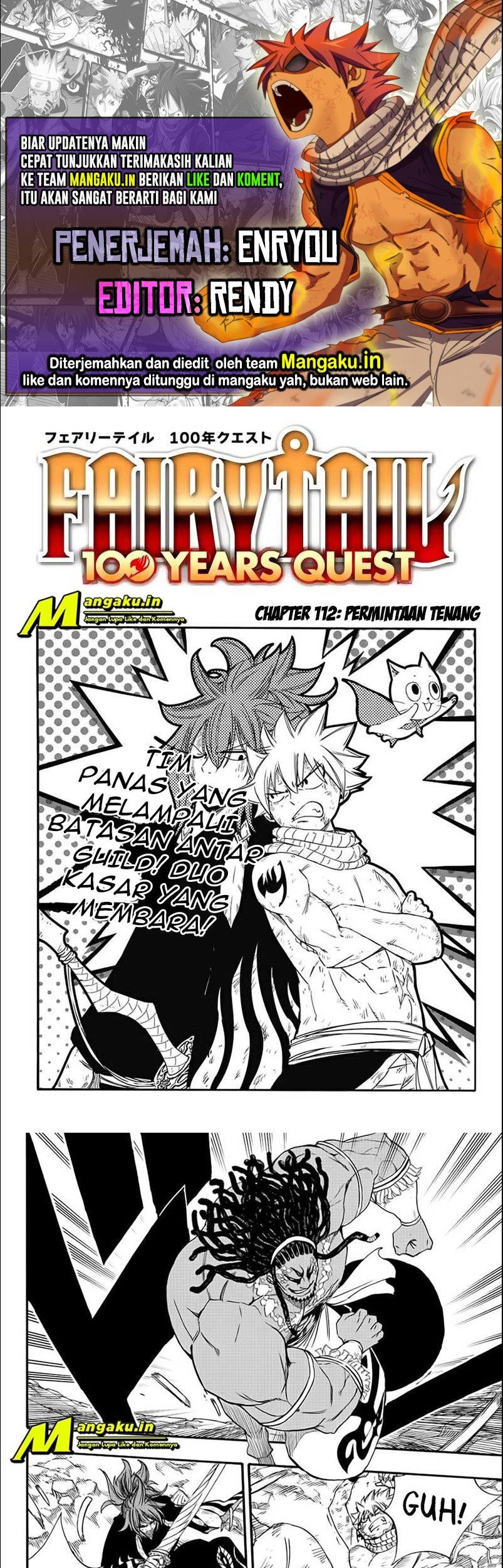 Baca Komik Fairy Tail: 100 Years Quest Chapter 112 Gambar 1