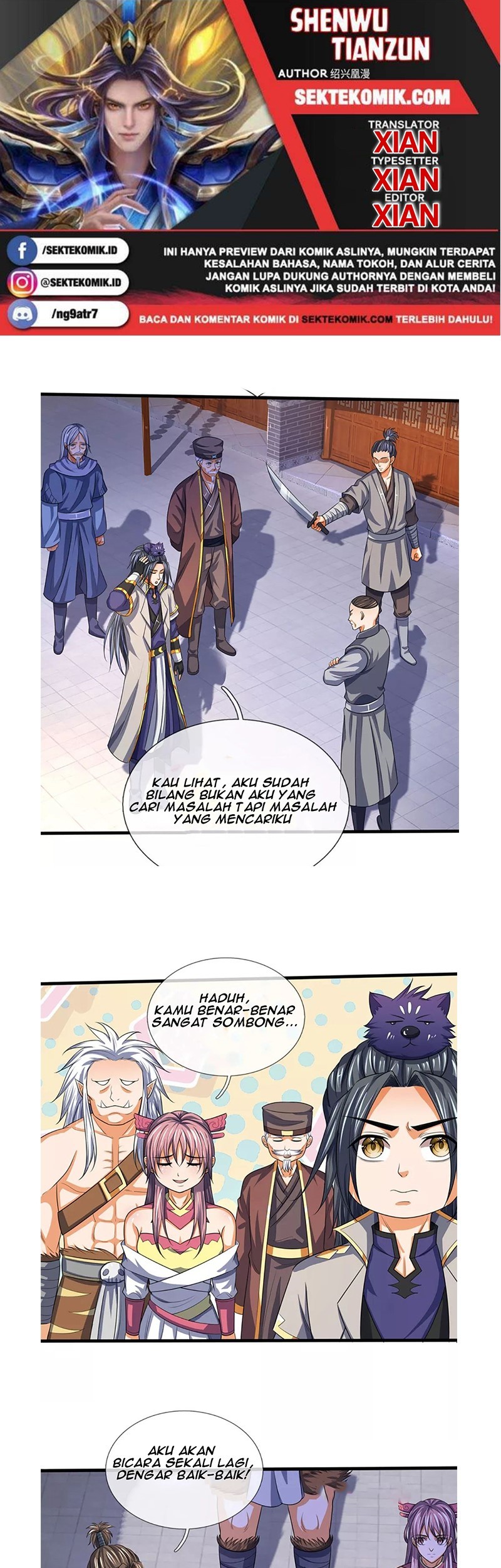 Baca Komik Shenwu Tianzun Chapter 330 Gambar 1