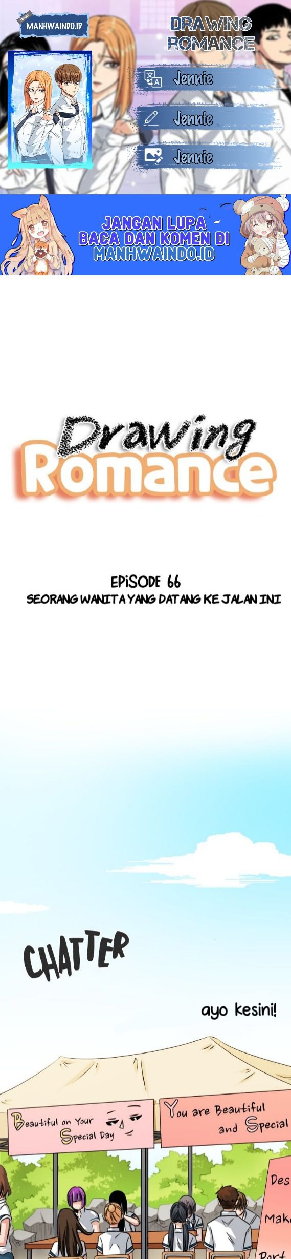 Baca Komik Drawing Romance Chapter 66 Gambar 1