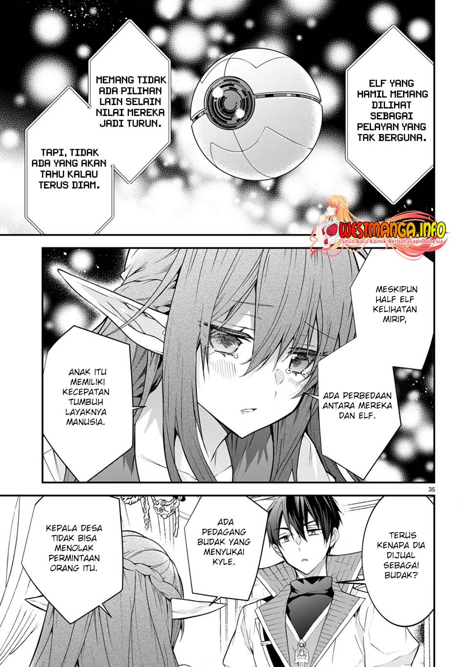 Otome Game Sekai wa Mob ni Kibishii Sekai Desu Chapter 44 Gambar 39