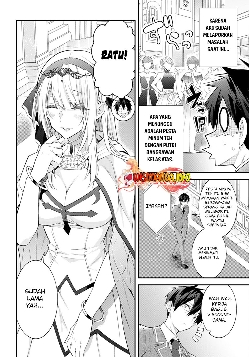 Otome Game Sekai wa Mob ni Kibishii Sekai Desu Chapter 45 Gambar 15