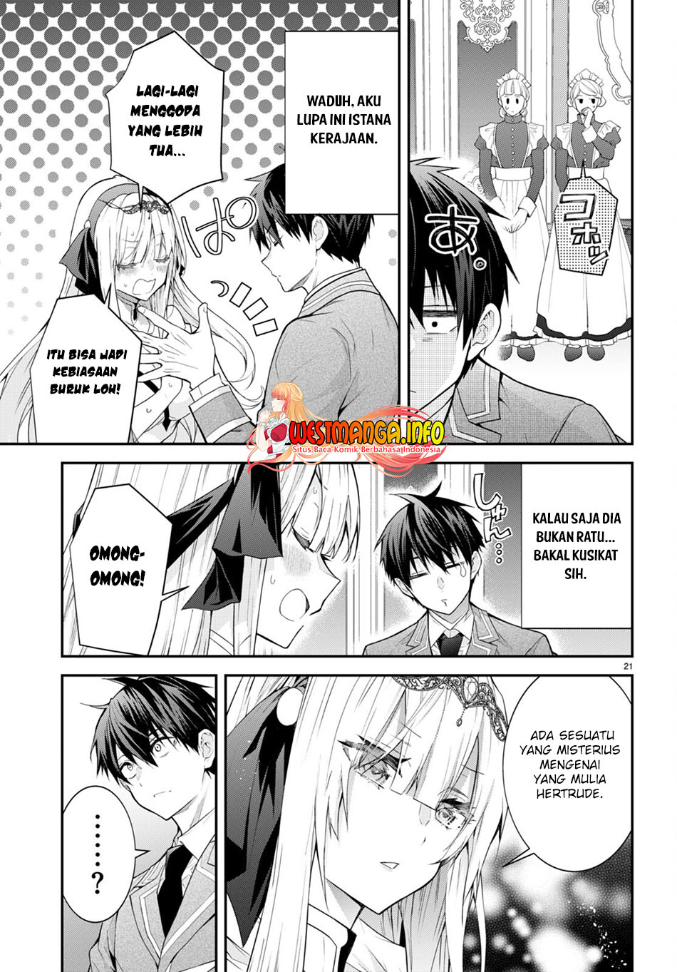 Otome Game Sekai wa Mob ni Kibishii Sekai Desu Chapter 45 Gambar 25