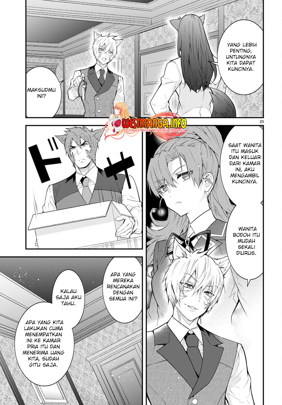 Otome Game Sekai wa Mob ni Kibishii Sekai Desu Chapter 45 Gambar 27