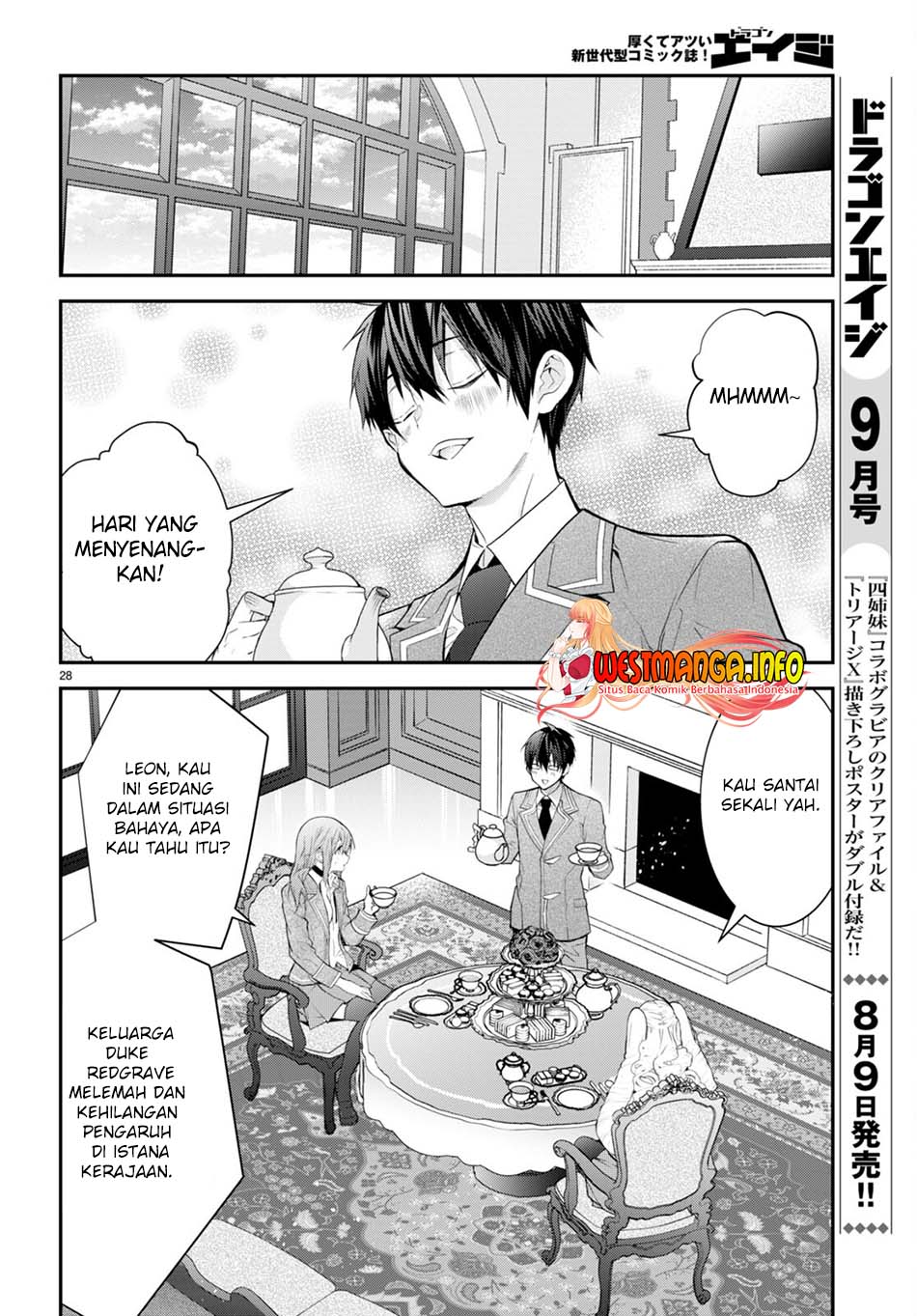 Otome Game Sekai wa Mob ni Kibishii Sekai Desu Chapter 45 Gambar 32