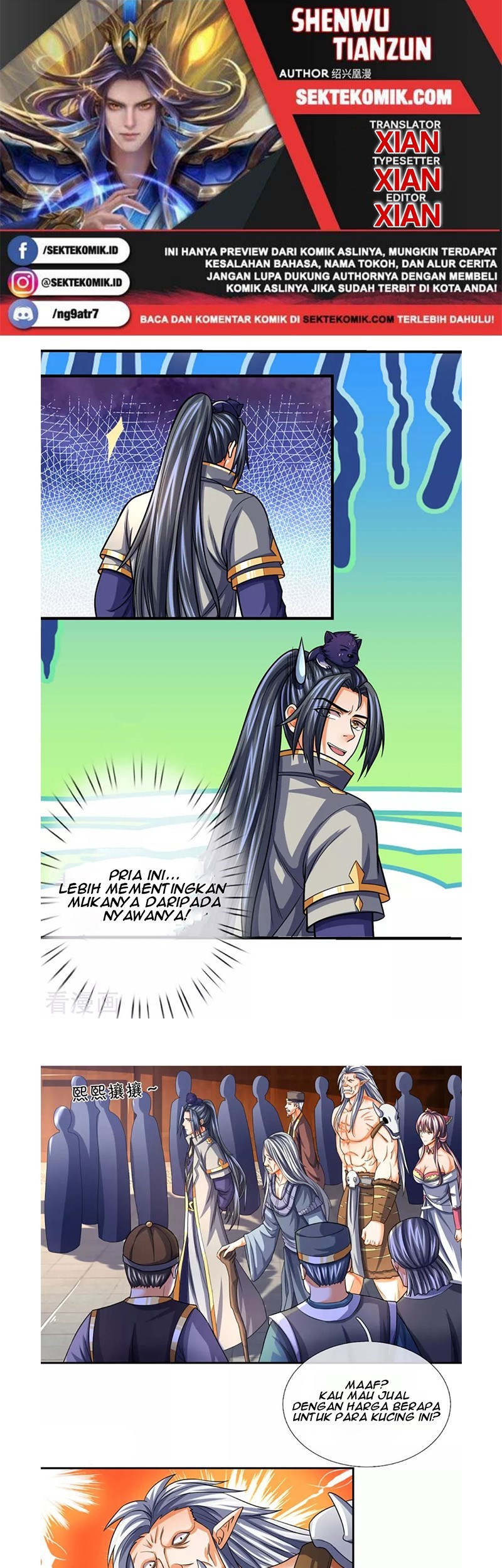 Baca Komik Shenwu Tianzun Chapter 331 Gambar 1