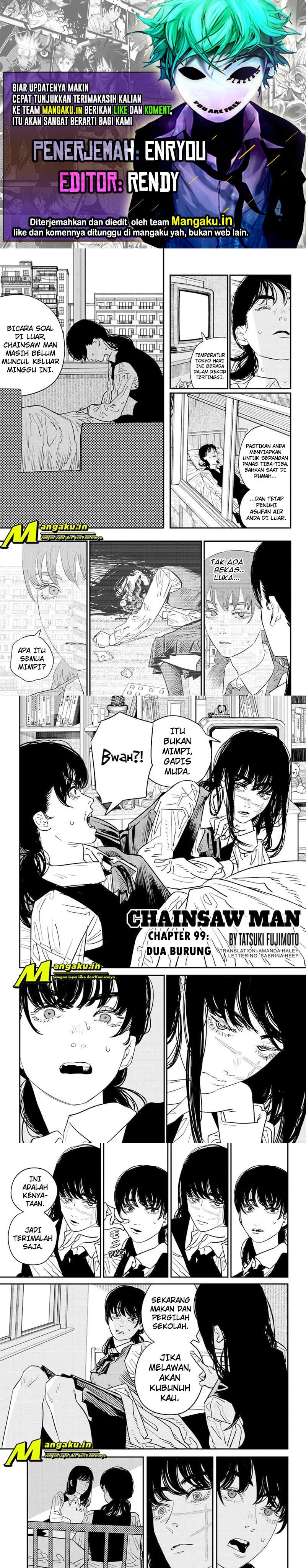 Baca Komik Chainsaw Man Chapter 99 Gambar 1