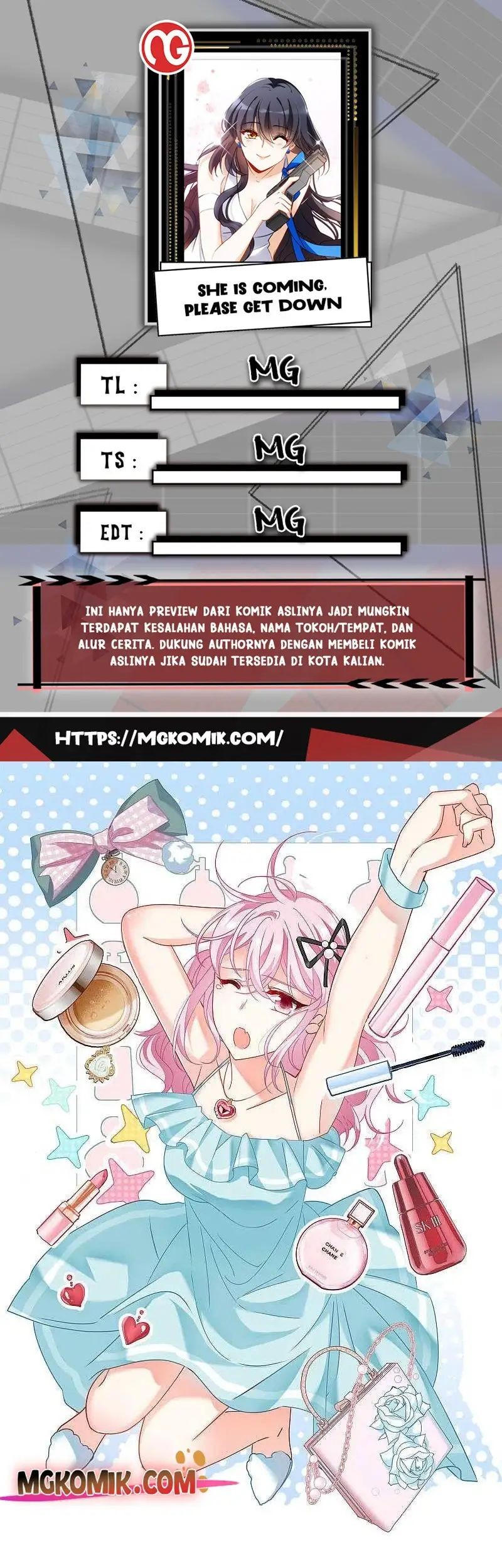Baca Komik She Is Coming, Please Get Down! Chapter 83.1 Gambar 1