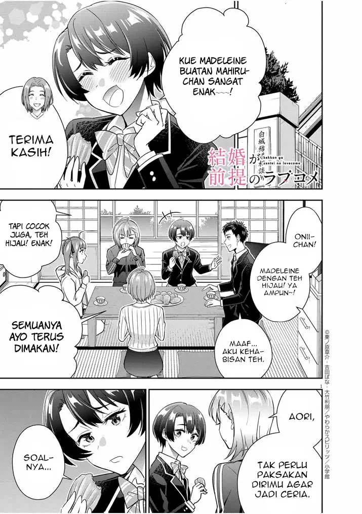 Baca  Kekkon ga Zentei no Love Comedy Chapter 16 Gambar 2