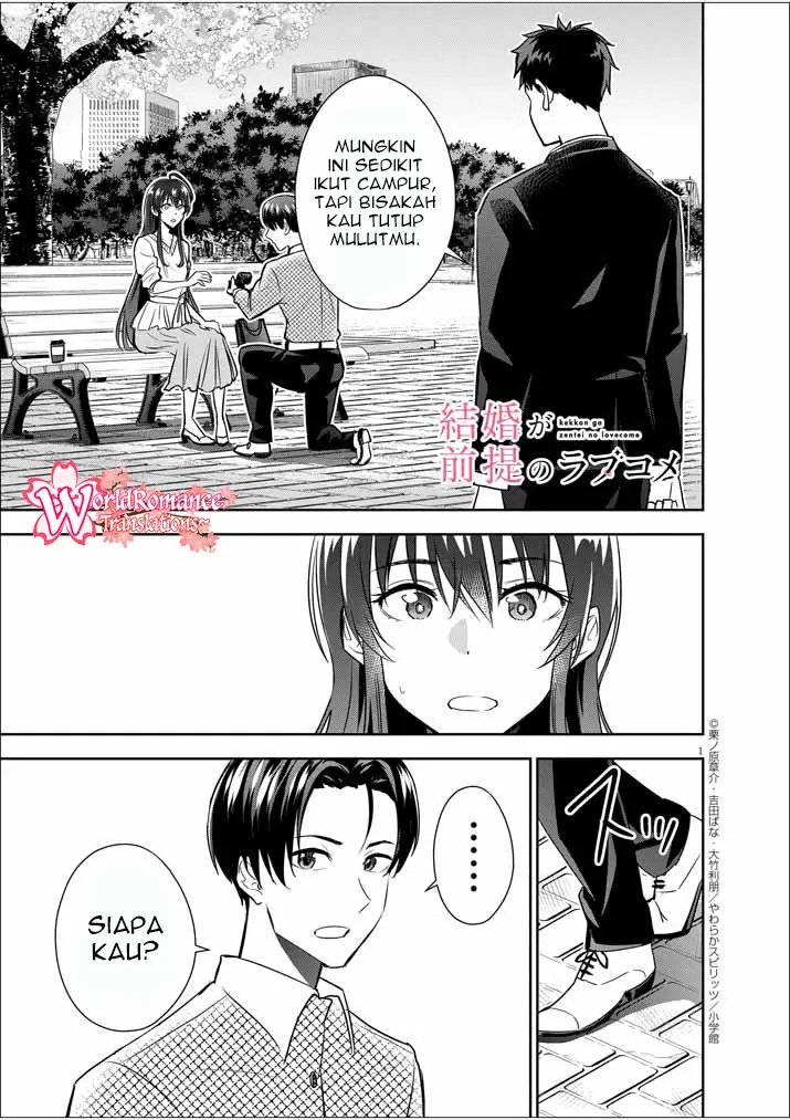 Baca Kekkon ga Zentei no Love Comedy Chapter 15 Gambar 2