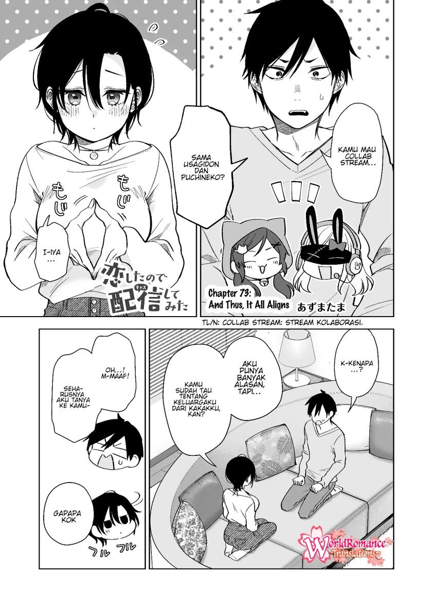 Baca  Koi Shita no de, Haishin Shite Mita Chapter 73 Gambar 2