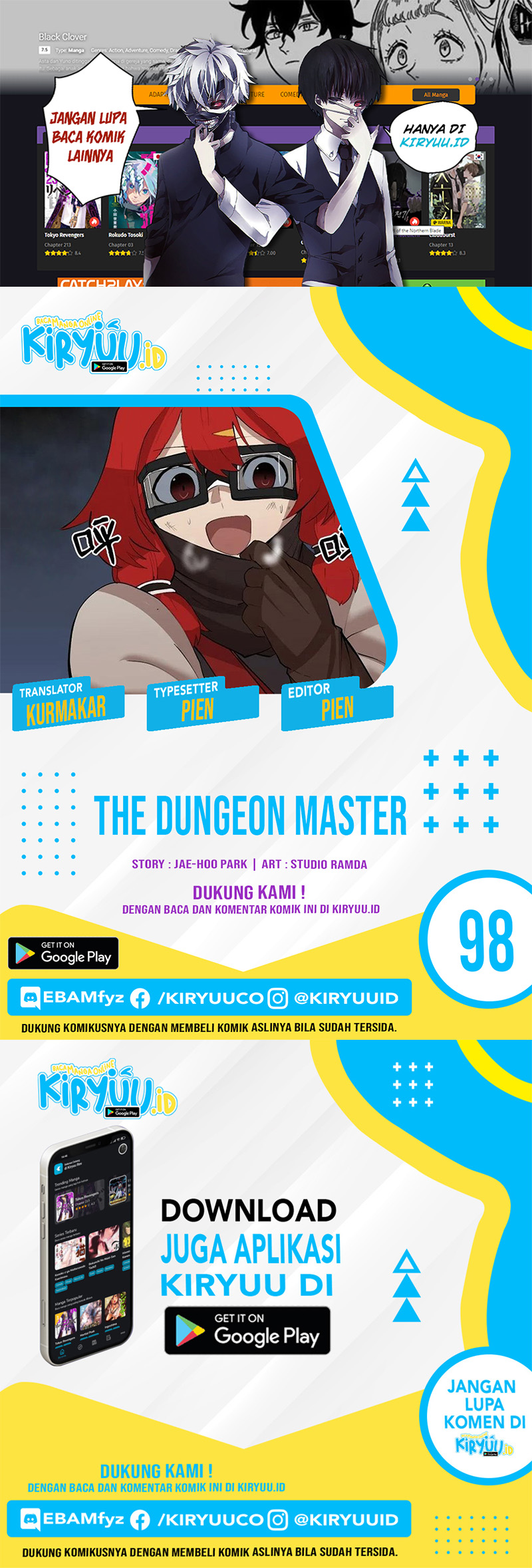 Baca Komik The Dungeon Master Chapter 98 Gambar 1