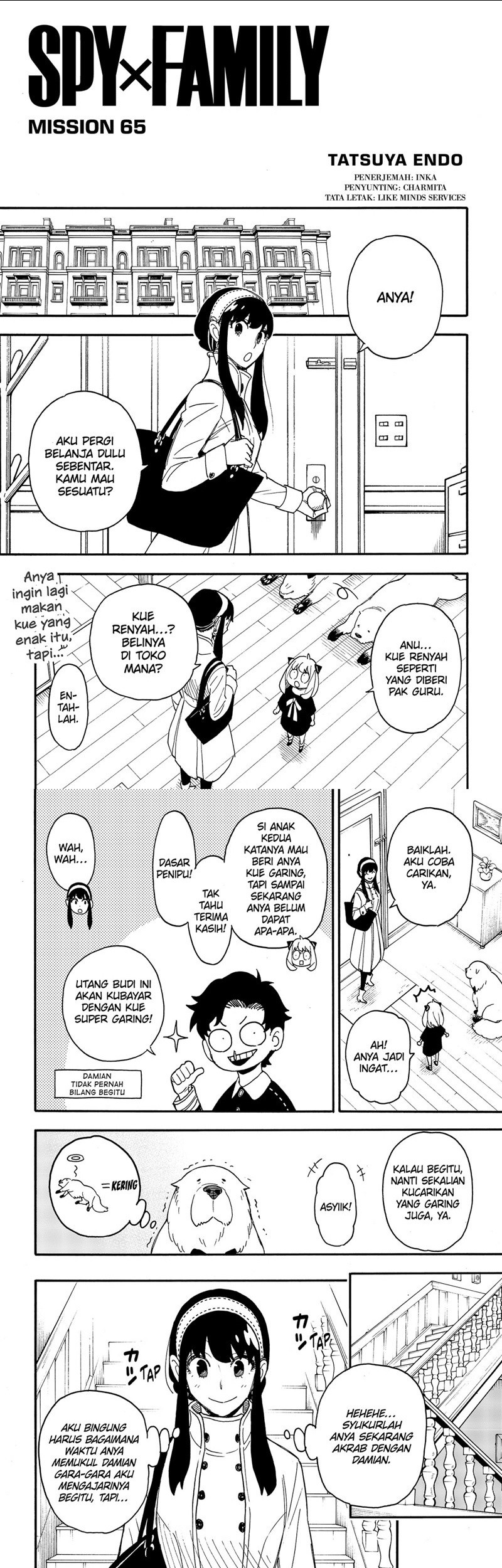 Baca Komik Spy X Family Chapter 65 Gambar 1