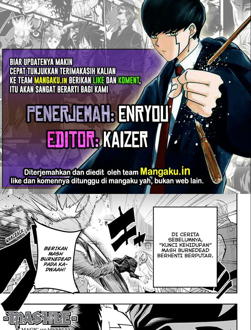 Baca Komik Mashle: Magic and Muscles Chapter 117 Gambar 1