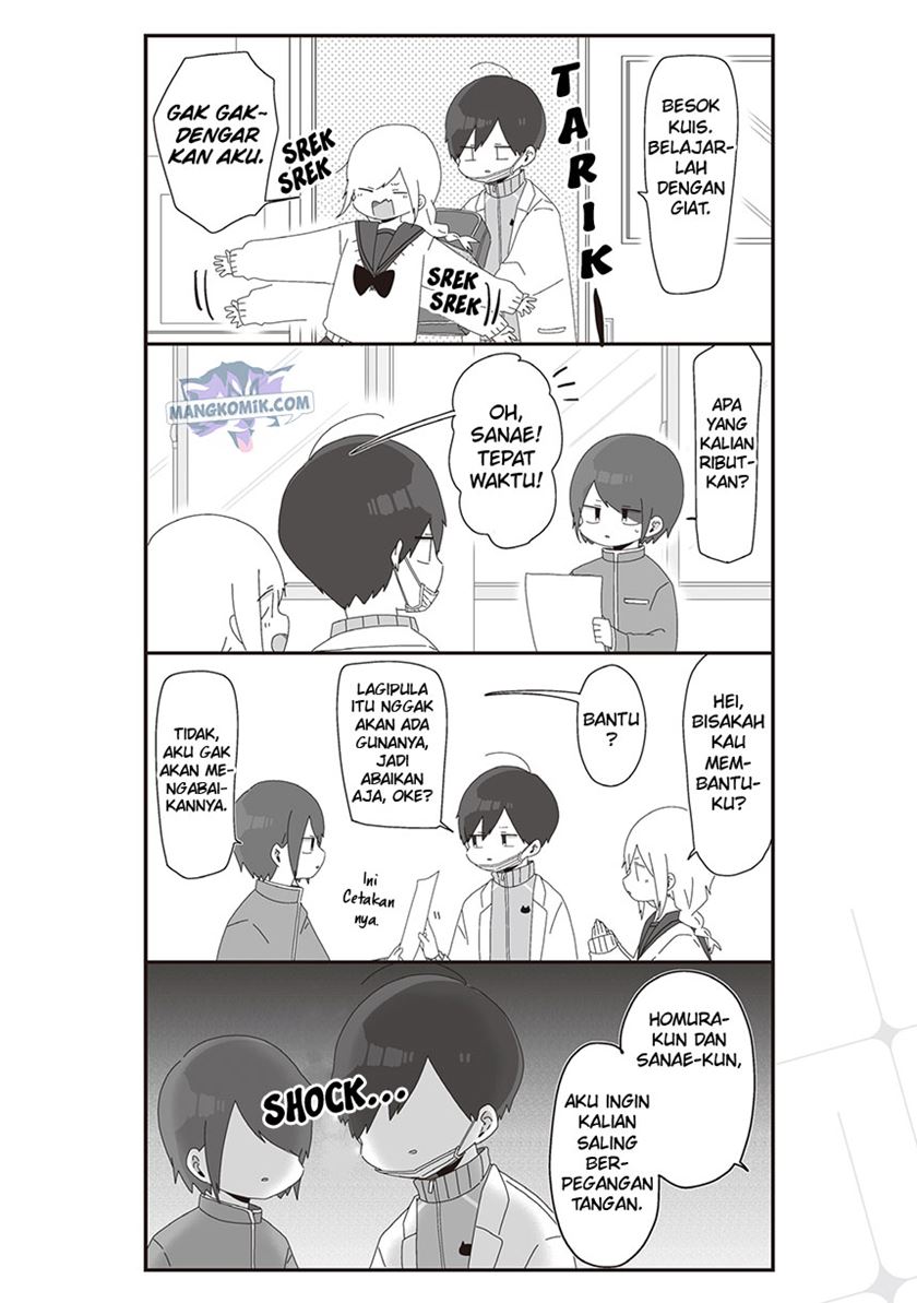 Homura-sensei wa Tabun Motenai Chapter 38 Gambar 3