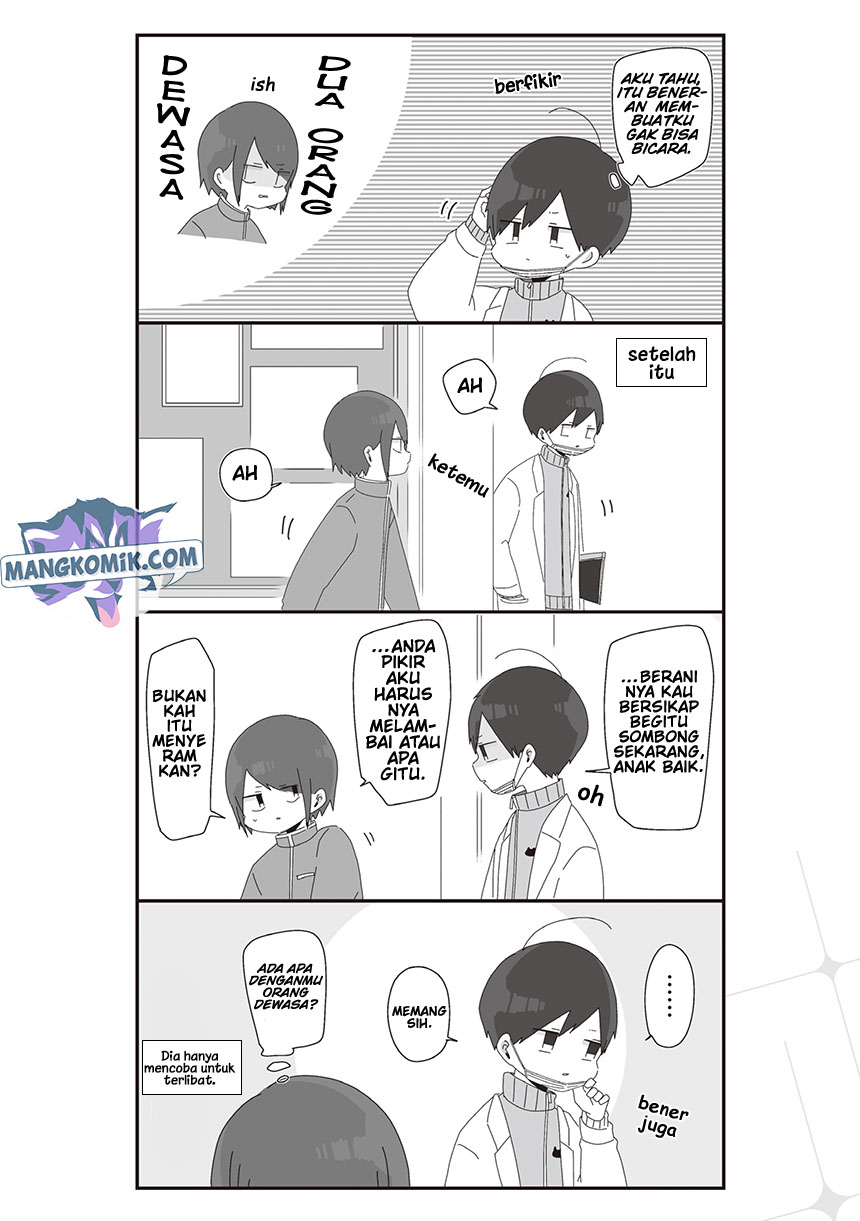 Homura-sensei wa Tabun Motenai Chapter 34 Gambar 3