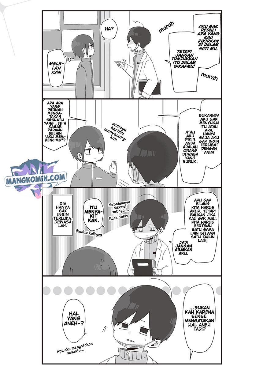 Homura-sensei wa Tabun Motenai Chapter 34 Gambar 4