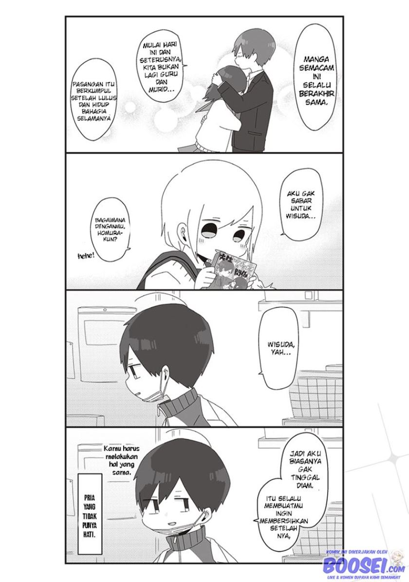 Homura-sensei wa Tabun Motenai Chapter 31 Gambar 6