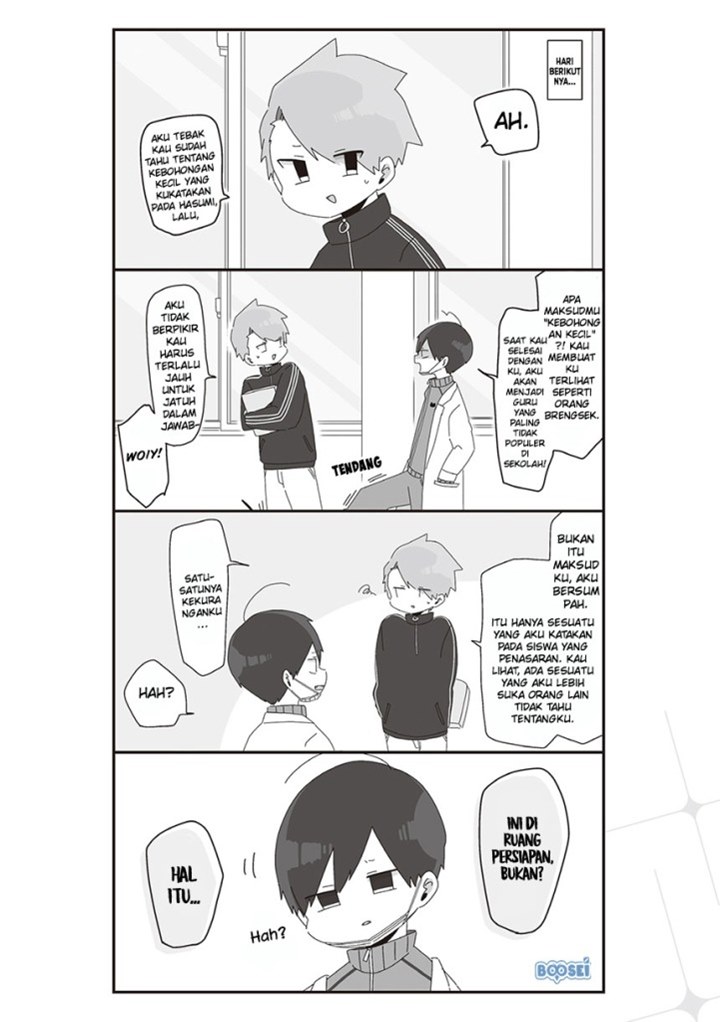 Homura-sensei wa Tabun Motenai Chapter 30 Gambar 4