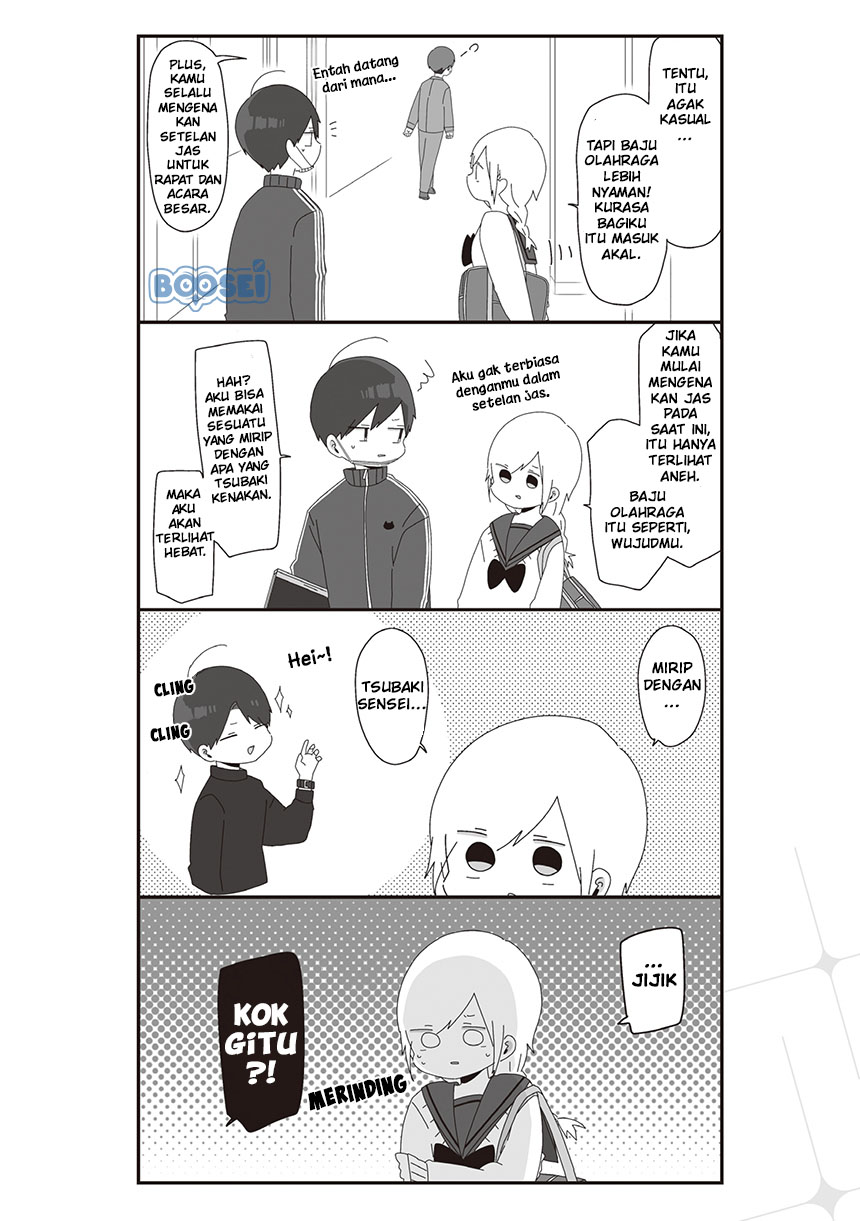Homura-sensei wa Tabun Motenai Chapter 27 Gambar 4