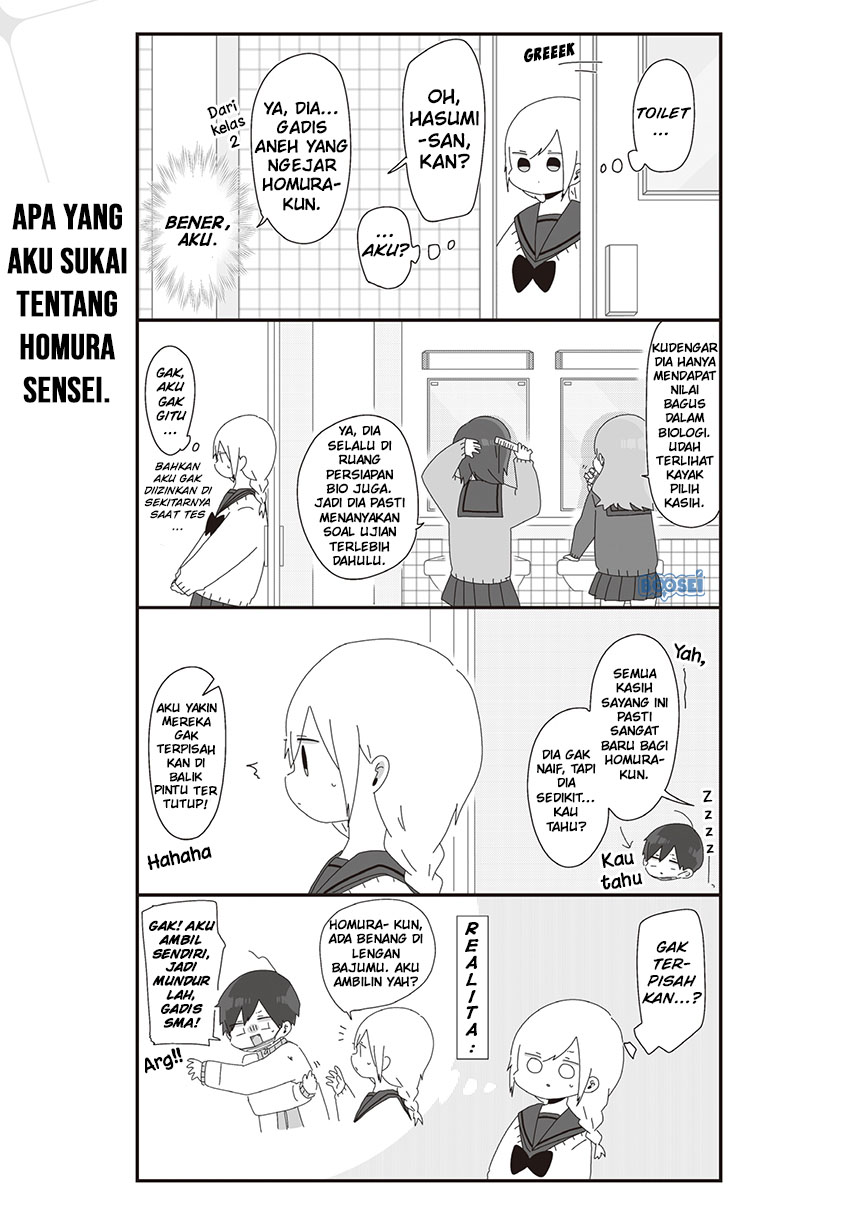 Homura-sensei wa Tabun Motenai Chapter 23 Gambar 4