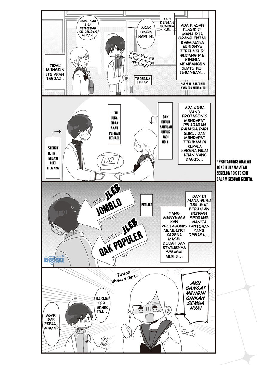 Homura-sensei wa Tabun Motenai Chapter 23 Gambar 5