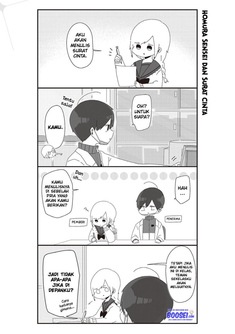 Homura-sensei wa Tabun Motenai Chapter 21 Gambar 3