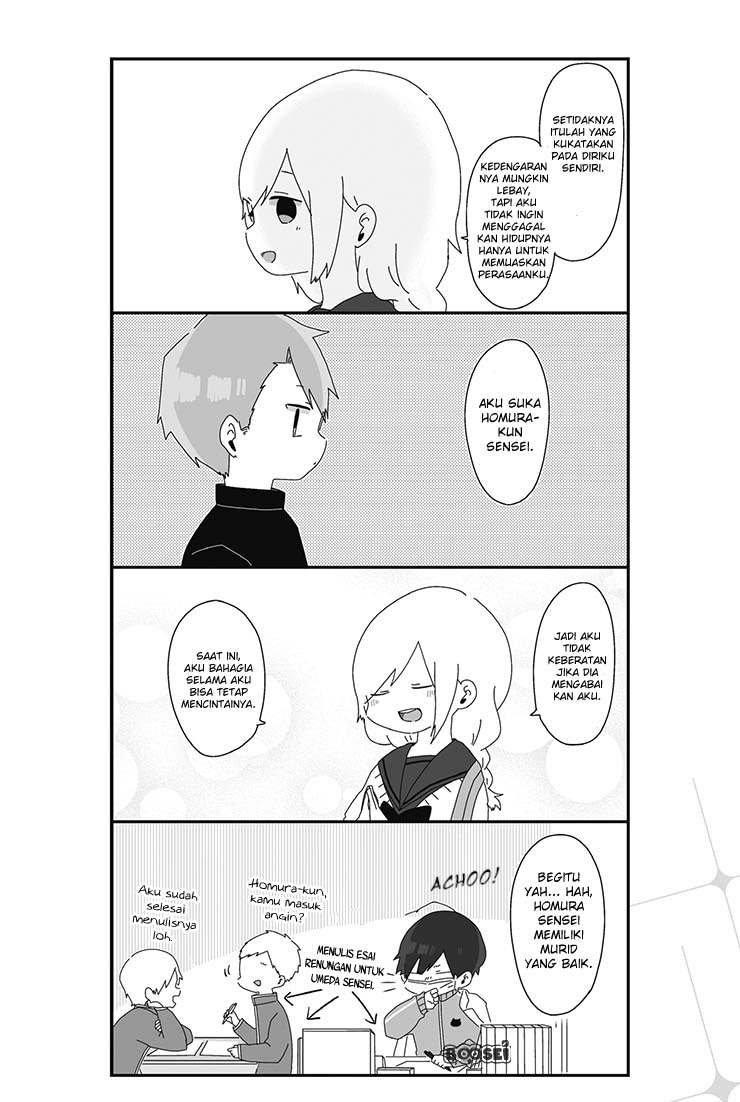 Homura-sensei wa Tabun Motenai Chapter 10 Gambar 5